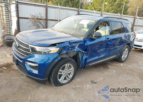 2022 Ford Explorer Xlt z USA, uszkodzony, nr VIN 1FMSK7DH0NGA81152